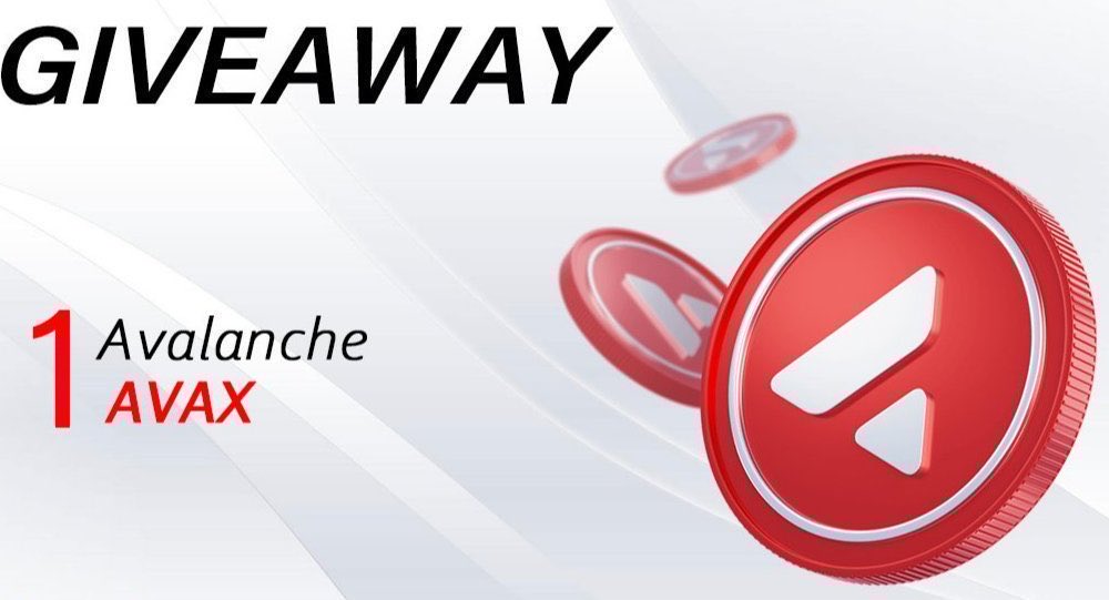 ZeusPromoter's tweet photo. 🚨AVAX GIVEAWAY🚨

Prize:
🏆1 $AVAX (55$)

To Enter:
1️⃣Follow @ZeusPromoter 
2️⃣Like &amp; RT
3️⃣Tag 1 Friend 

Ends in 72 hrs ⚡

#NFTGiveaway #AVAX           #Avalanche           #Giveaway #Giveaways #avaxcommunity #AVAXUSDT https://t.co/4JjzKhux11