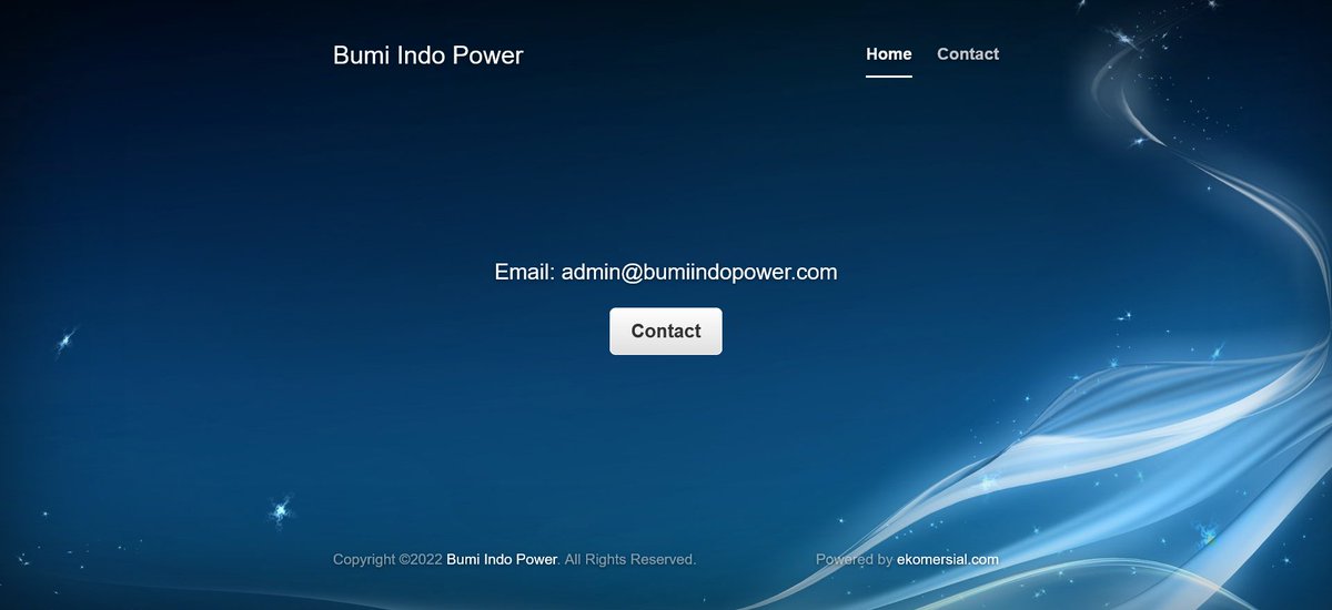 ekomersial's tweet photo. Bumi Indo Power #domains #Email powered by @ekomersial https://t.co/pldvdJN2ym