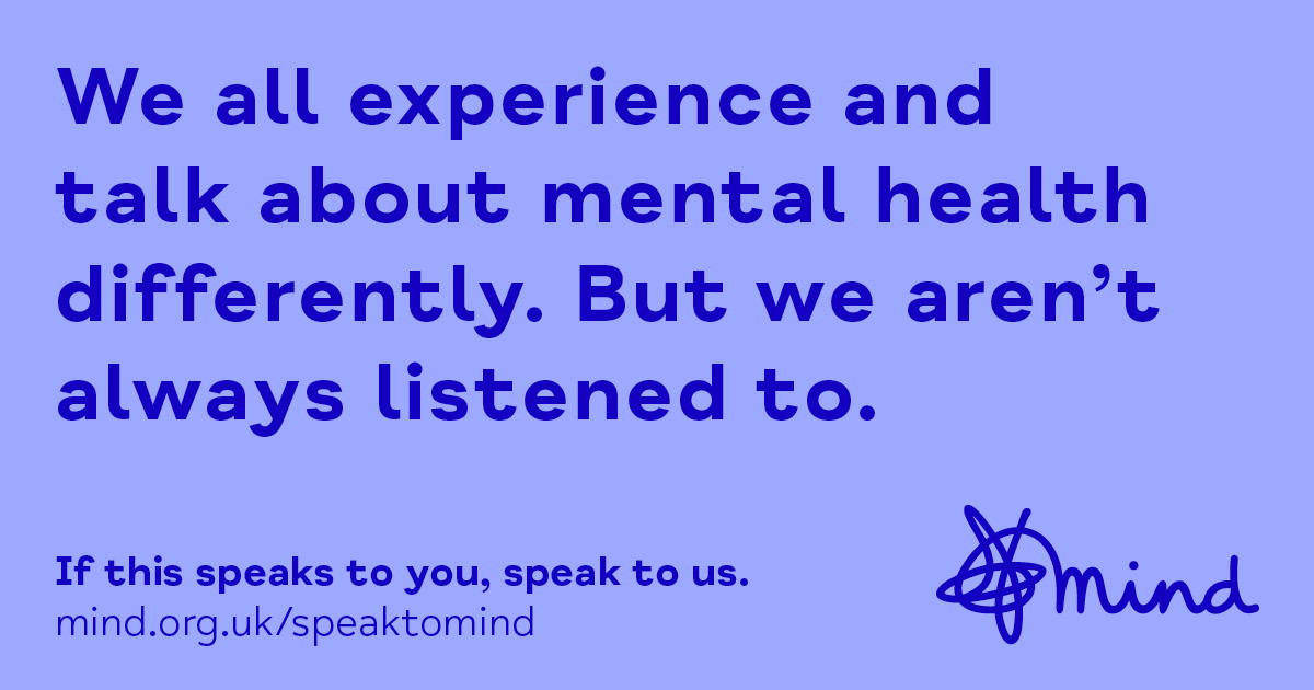 BasildonHome's tweet photo. We are supporting Mental Health Awareness week - we actively promote mental wellbeing. We all experience and talk about mental health differently, we arenβt always listened to, we arenβt always represented. π #HomeInsteadBasildon #Care #mentalhealthawareness https://t.co/gN2Uu9yts5