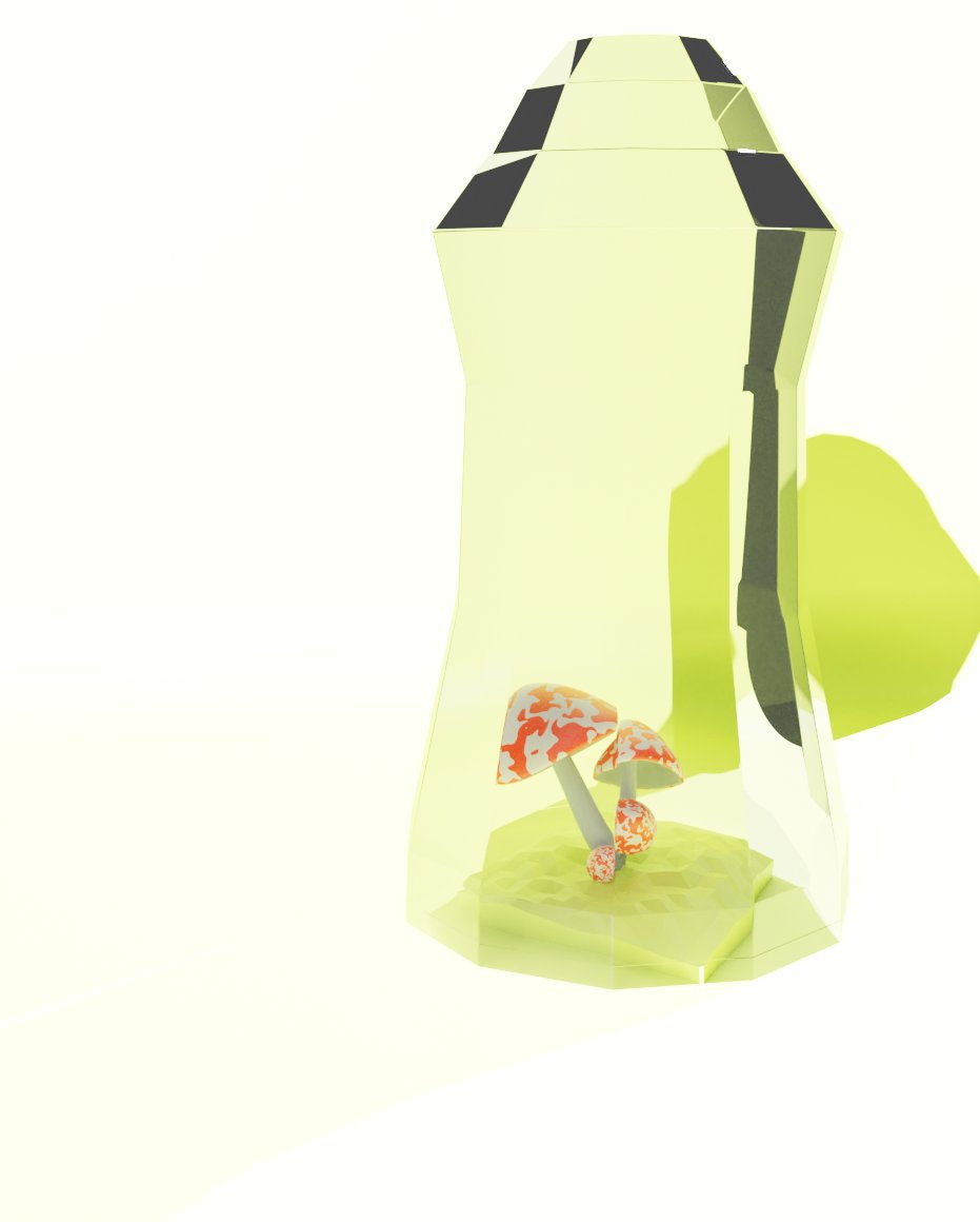 _GoredWolf_'s tweet photo. Morning peeps, just a little something to make Monday not so bleak.
This is another little project I did, If I remember correctly it was a few weeks after the little red devil face. I call it Shroom in a glass. #3DModel #blender #blendercommunity #3danimation #3dmodelling #3d https://t.co/TnAw3srws3