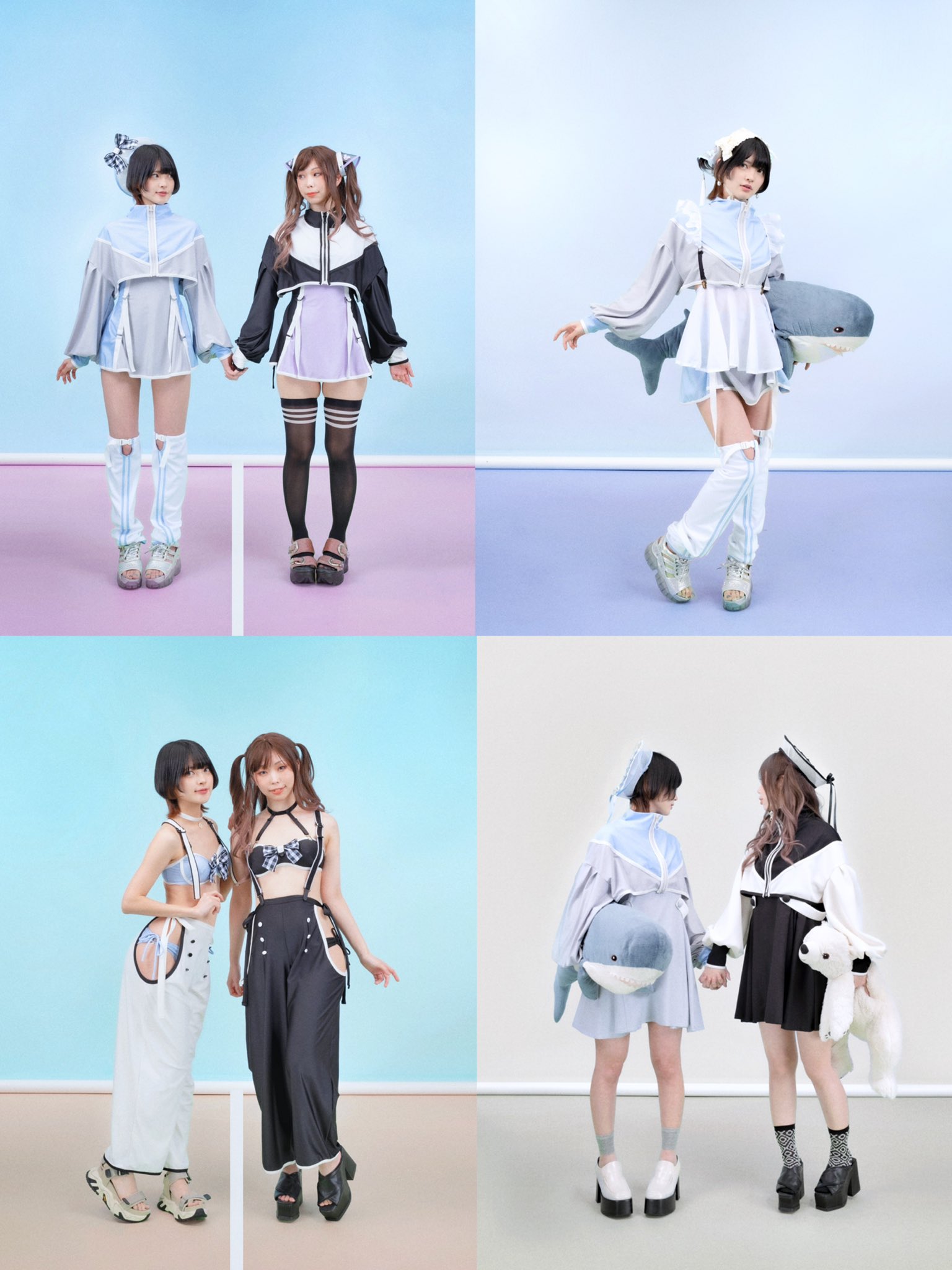 M企画 クラゲ水着(ぶか袖セット) 公式完売品】M企画 クラゲ水着 ぶか袖セット - メルカリ