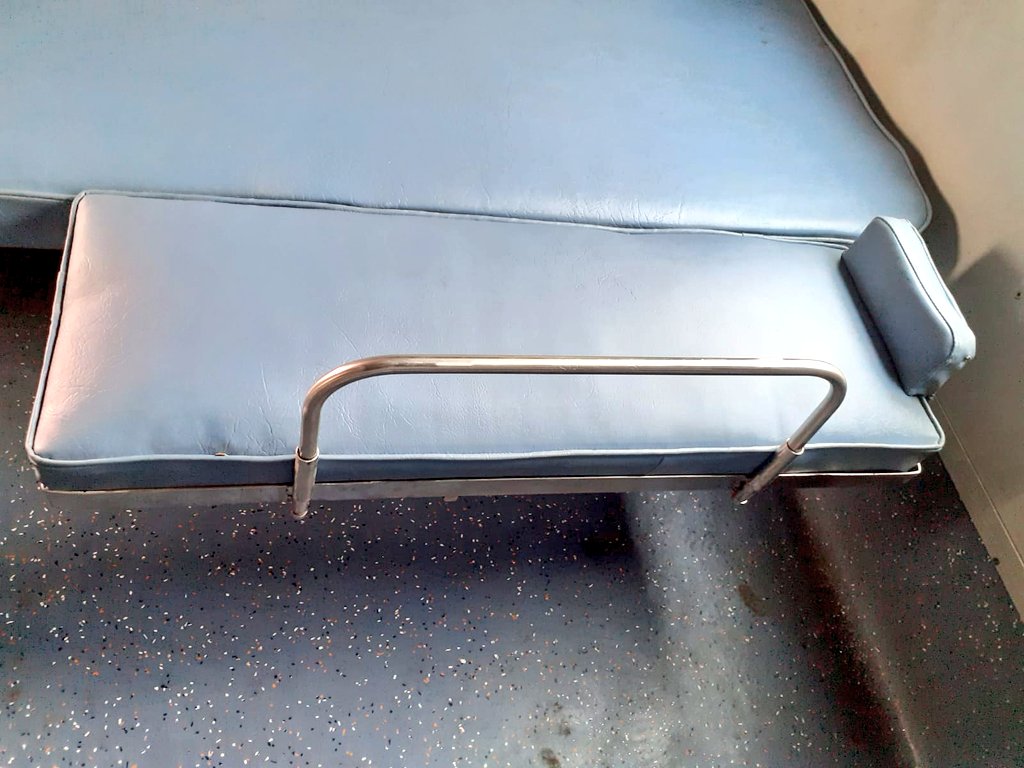 RailwayNorthern's tweet photo. On Mother's Day, Lucknow Divn of N.Rly. introduced a baby berth on experimental basis in Coach No.194129/B4, berth No 12 &amp; 60. This will facilitate mothers travelling with their babies.

The fitted baby seat is foldable &amp; secured with a stopper. 

@AshwiniVaishnaw @RailMinIndia https://t.co/4jNEtchuVh