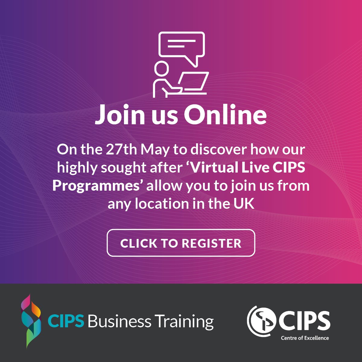 cipstraining's tweet photo. CIPS Taster Session 🎓 | FRI 27 MAY | 12PM

In #Procurement, Purchasing, or #SupplyChain and not on the CIPS learning ladder?

Then don’t miss the most important hour you may ever spend on your career - join us at our #CIPS Taster on the 27th May.
 
https://t.co/0AlUYKe1WB https://t.co/1gmGRlpu7V