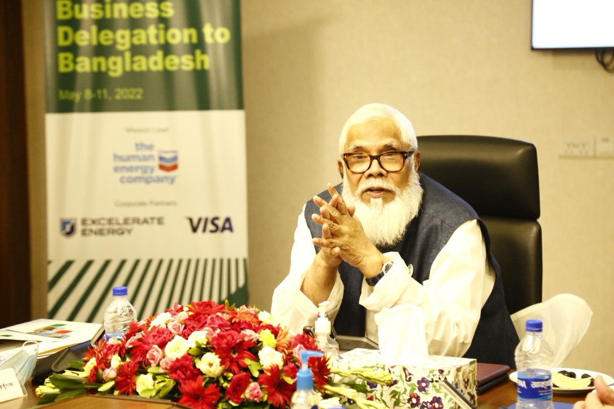 USBanglaTrade's tweet photo. Advisor Salman Rahman noted to the US delegation that Bangladesh is transitioning from Digital Bangladesh to Smart Bangladesh to level up the digital transformation of the country

#USBD50
#BIDA
#USBBC2022
#thenewbd https://t.co/i7Y0h4p4bE