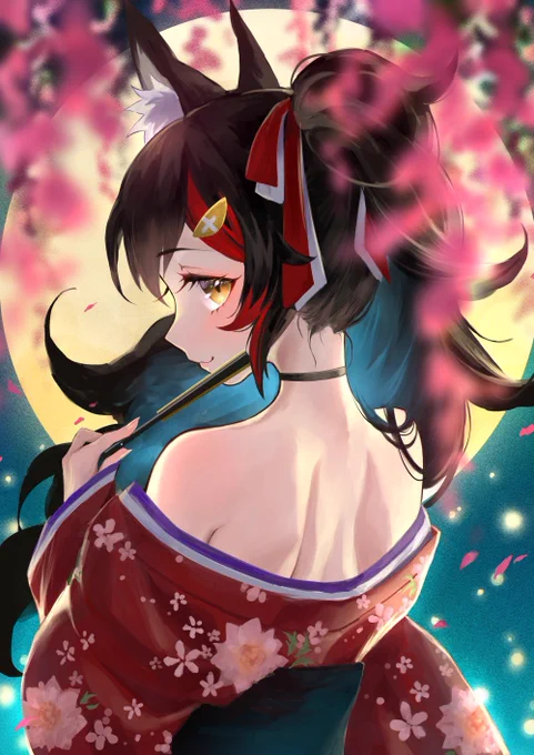 20日目、大神ミオ
 #100日チャレンジ  #みおーん絵 