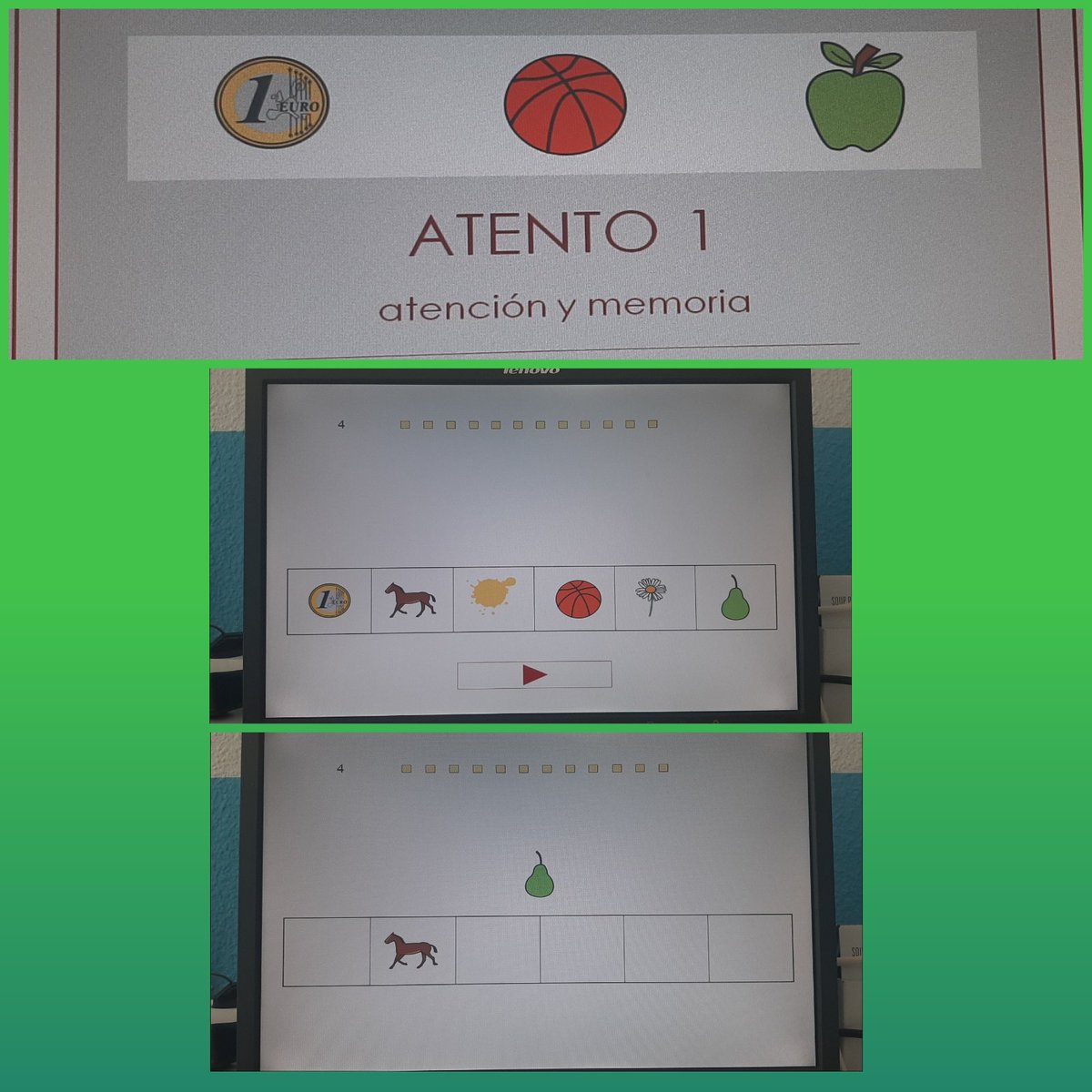LOGOMEDIA2's tweet photo. Las funciones ejecutivas son prerrequisitos necesarios para el aprendizaje, por este motivo es fundamental trabajarlas en los niños con TDAH. Hoy os presento una actividad interactiva para trabajar la atención sostenida, concentración y memoria, gracias a #9letras https://t.co/V0HI0eTU7t