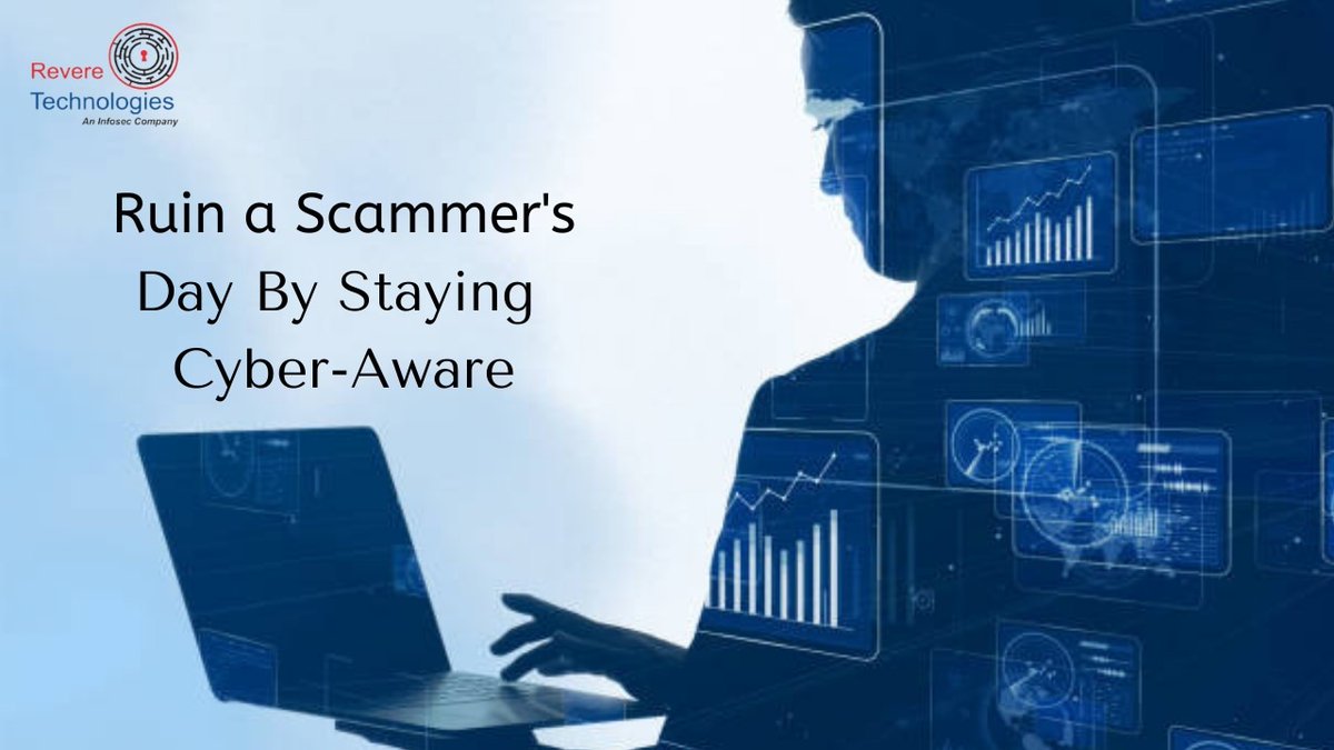 RevereTechLtd's tweet photo. Don't fall for their tricks!! Keep your data secure by staying alert, aware and prepared. #cybersecurity #infosec #scam #data #cyberattacks #hacker #quote #cybersecurityquote https://t.co/MpX8GhvPUq