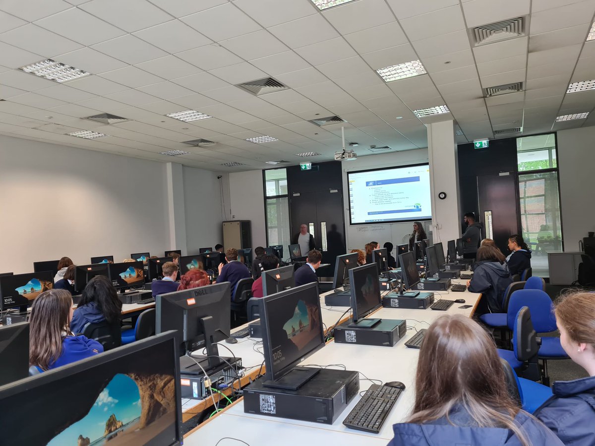 dcucomputing's tweet photo. The kids are coding ๐จโ๐ป๐ฉโ๐ป We are delighted to welcome Transition Year students from across Ireland to @DCU today for week 1 of our ComputeTY coding camps!
#ComputeTY #WeAreDCU https://t.co/uVYxz75da3