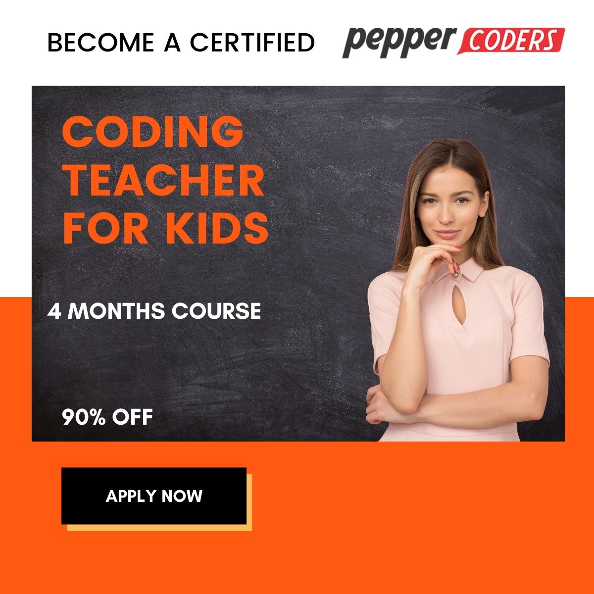 PepperCoders's tweet image. Become Certified Coding Teacher and Train Kids with new technologies. @codingbytes
#codingteacher #learn #Codingclasses #grow #teachingskills #IT #tech #classes #skillsdeveloment #codingInstructor