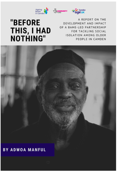 Our research highlights the systemic barriers faced by BAME partner organisations to obtain funding, however, these organisations were uniquely placed to address social isolation and loneliness among older people from BAME communities: ageingbetterincamden.org.uk/bameled-partne…  #tacklingloneliness