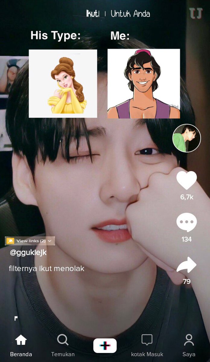 cyruscentt's tweet photo. #taekookau  fivetweet au

--  Iseng cobain filter berujung di notice mas crush 

©cyruscentt https://t.co/6Jfq6ebNvd
