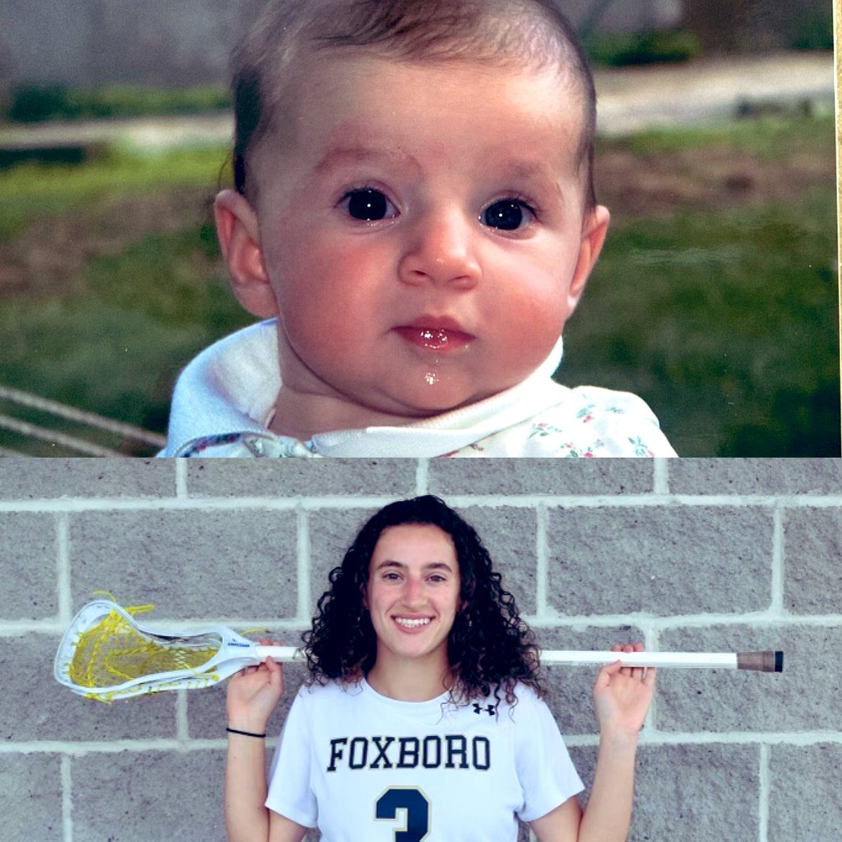 CoachKFoxGlax's tweet photo. SENIOR FEATURE 🤩…Captain &amp; Attacker #3 Kate Collins 💪 Go get ‘em today! 🥍 #seniornight #foxboroglax #beforeandafter #warriors #leader @FoxboroWarrior @FoxboroughPS @STAHawksWLax https://t.co/58iFo1N50L