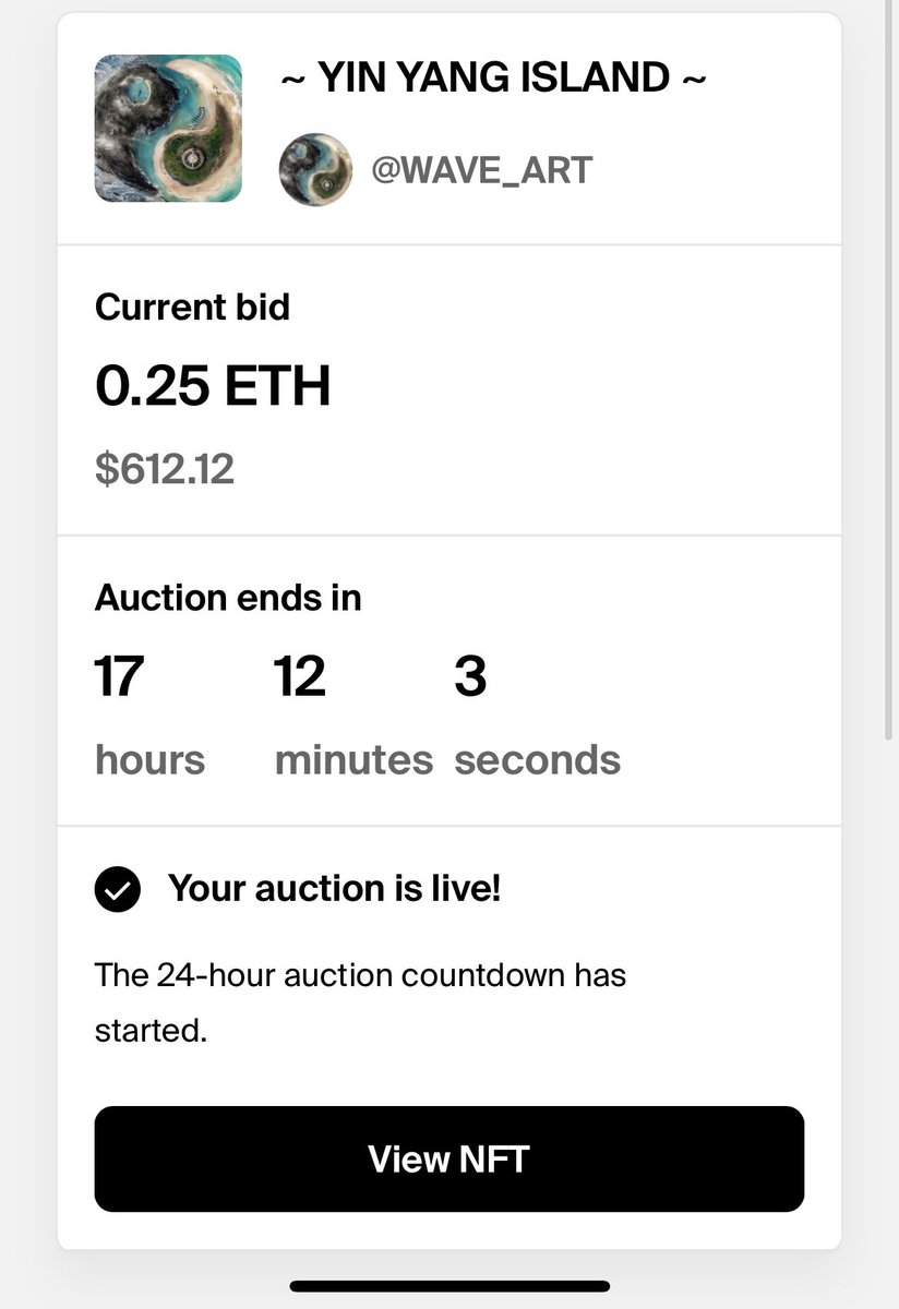 wave_meta8's tweet photo. Well this is a bit exciting ! Let’s go!! 🥳😱 Just received a bid from @benjaminliew !! What a legend! 🤩 @Tibalism bro! Your spaces allowed this to happen man. 🫂🙌🏽 #wagmi https://t.co/iGqBePIzup