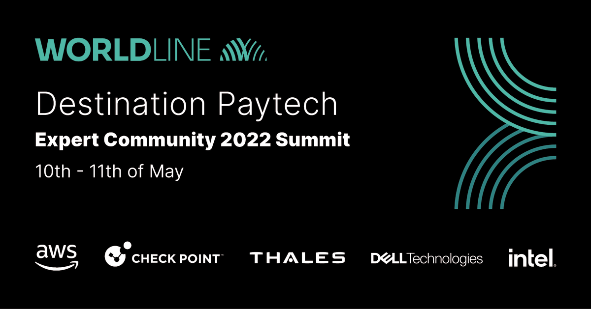 WorldlineGlobal's tweet photo. All set for the #WorldlineExpertCommunity #2022Summit! Starting from tomorrow, more than 400 participants are expected - on-site &amp; remotely - for this amazing event, in collaboration with @awscloud, @ThalesCloudSec, @CheckPointSW and @DellTechFrance. https://t.co/A6x9OuCwhk