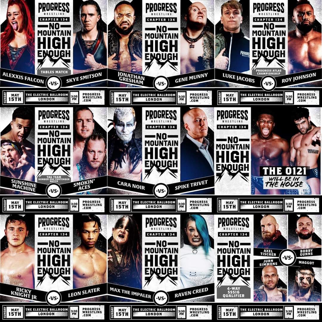 ThisIs_Progress's tweet photo. SIX DAYS TO GO 

NO MOUNTAIN HIGH ENOUGH

#Chapter134

GRESHAM vs MUNNY
TRIVET vs NOIR
MAX vs CREED
SUNSHINE vs ACES 3
FALCON vs SMITSON
JACOBS vs JOHNSON
SSS16 QUALIFIER
RKJ vs SLATER
0121
SIMON MILLER

Sun 15 May / 2pm Doors
@EBallroomCamden 
 
🎟 https://t.co/Pcy5LGEU9k https://t.co/rGqjZgfdJx