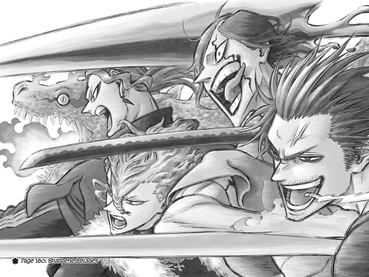 ShonenJumpArt's tweet photo. Sharpened Blades

(Manga: Black Clover) https://t.co/gOsbeE5Mwk