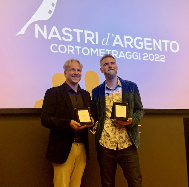 Siamo felici di annunciarvi che il cortometraggio “A Occhi Aperti” di <a href="/mancio/">mancio</a>, realizzato da Movimento Film con <a href="/RaiCinema/">Rai Cinema</a> per Fondazione Telethon ha vinto UNA MENZIONE SPECIALE ai <a href="/nastridargento/">Nastri d'Argento</a> 2022! Un ringraziamento speciale a Totò Cascio, protagonista di questa storia