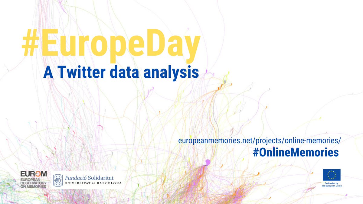 euromemories's tweet photo. 💡#OnlineMemories Since 2020, a team of experts analyses #Twitter #datacontent on #EuropeDay.
@Cel_Mu @conesaricard @congosto
"The creation of a European identity has its point of conflict precisely in this commemoration"
https://t.co/eetR7SpkSX https://t.co/bhZDnqV2yt
