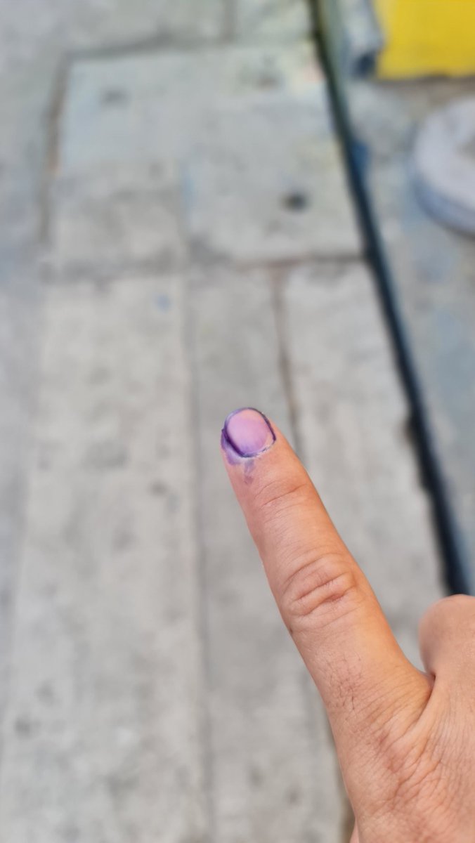 janus_laus's tweet photo. I did my duty. Being part of the change. https://t.co/YPQJhjIqb8