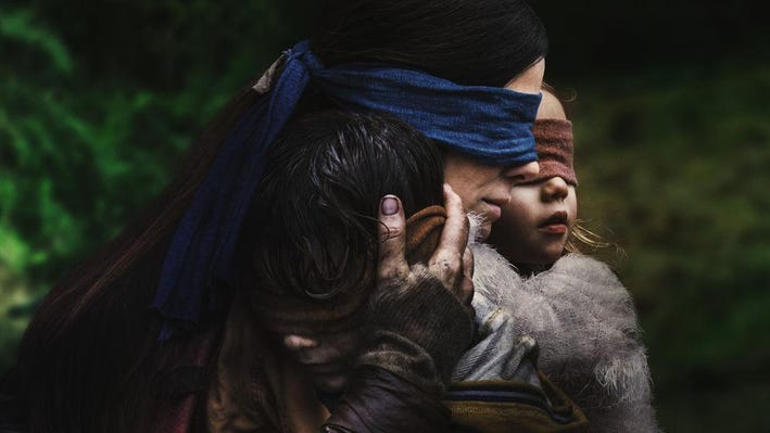 fiona_jones12's tweet photo. Five years after an ominous unseen presence drives most of society to suicide, a mother and her two children make a desperate bid to reach safety.
.
#birdbox #Netflix #netflixmovies #horror #insta #instdaily #instalike #fdiff2022 #filmfreeway https://t.co/9yk54IP9xs