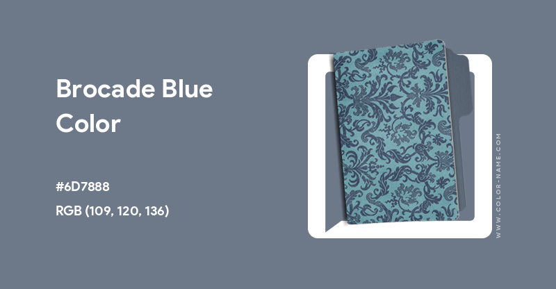 EnsColorClub's tweet photo. 6D7888 Brocade Blue Color
https://t.co/2V7PnsVkI3

#ENS #EnsColorClub #NFT #HexColor #Color #Brocade #Blue https://t.co/CrVIqCwR7x