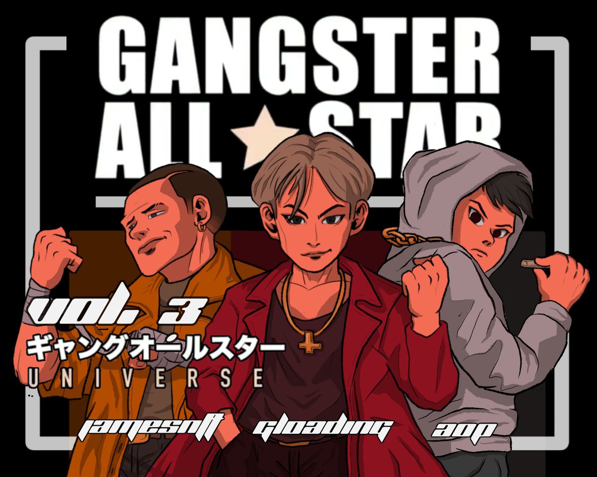 soloflyer09's tweet photo. Me and the gang ready for anything that comes our way. Made this fan art of me @JSiycha and @nft_aop as gang members! LET'S GET IT BABY!!! 

#GASisWatching 
#GASisAlwaysWatching 

@jokerspite @noahONFIREE @gangsterallstar @aroundtheduang @0xInuarashi @3antar_eth @Jesture_0 https://t.co/ceLnCrARga