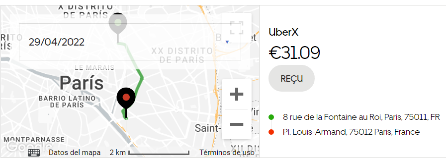 kris7mz's tweet photo. @Uber_Support Hola, el vienes 29/04/22 hice un viaje en Paris que marcaba un precio de 11€ y por el que me cobraron 31€. Y ahora he recibido otro cobro de 20€ más en mi cuenta cuando no he hecho ningún otro viaje ¿En dónde puede hacer un reclamo oficial? https://t.co/MtlSRv9PFu