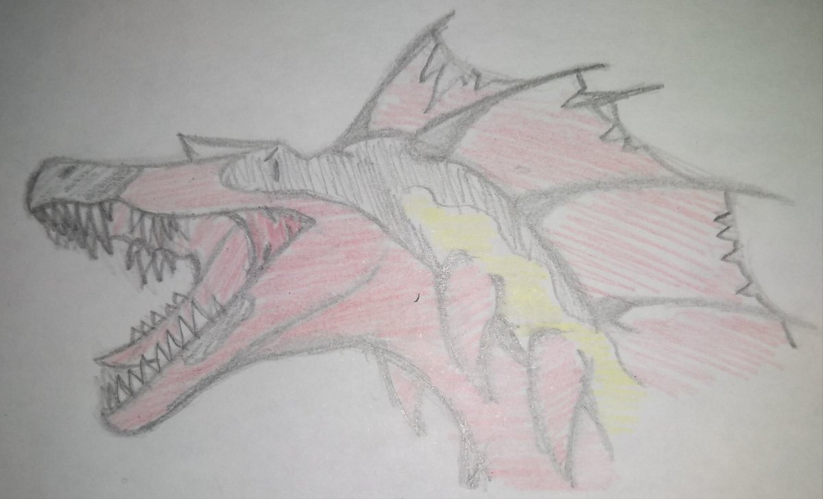Eu fiz um pequeno, desenho dó amargospinus um dos meus híbridos favoritos
#JurassicWorldDominion #desenho #fanart