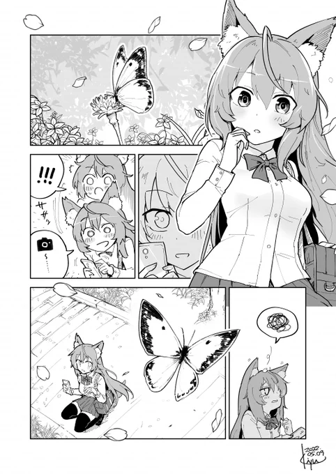 これは特に頼まれてないのに毎度作っている眼鏡オフ差分……! 