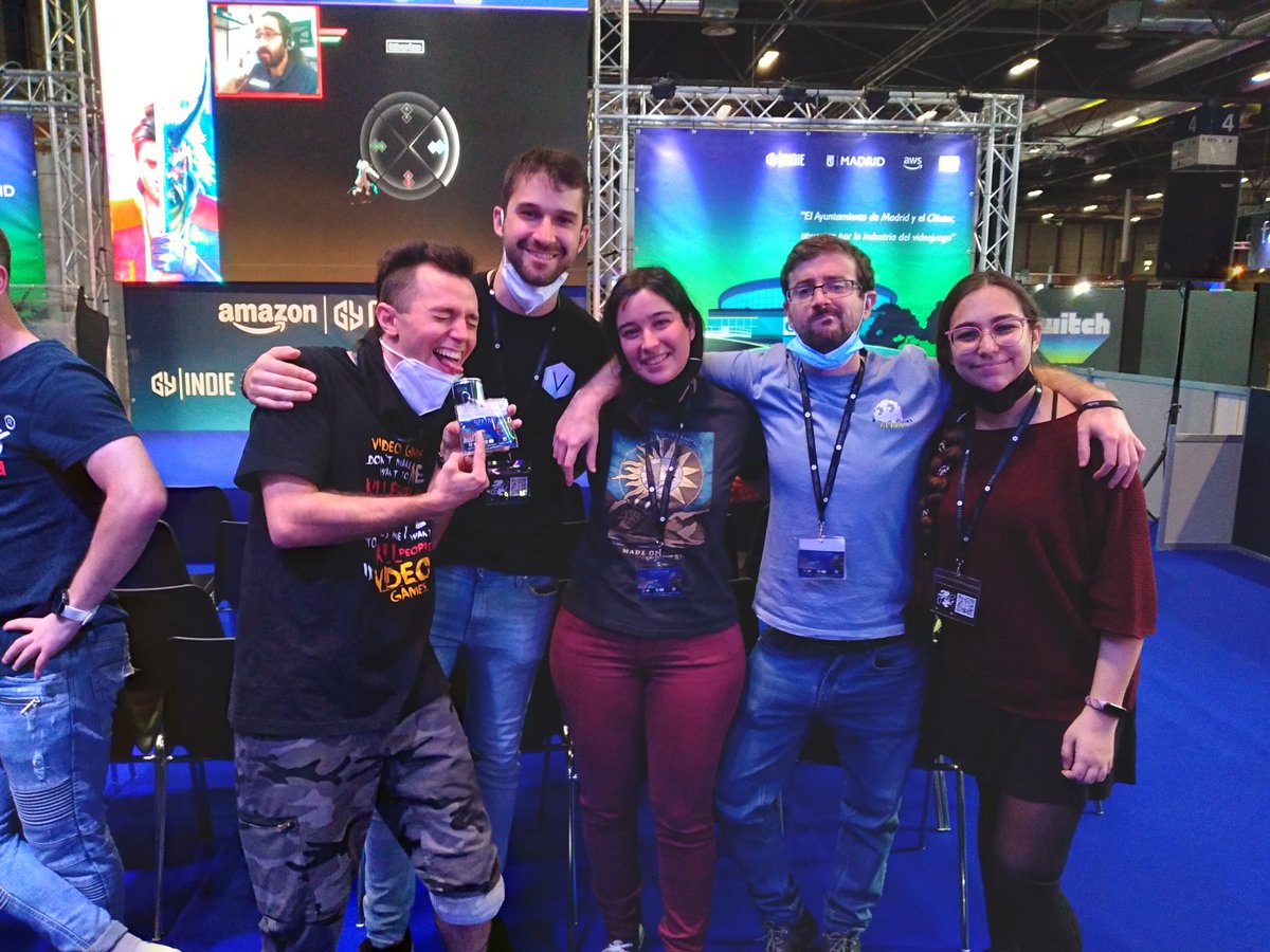 SpatiumGame's tweet photo. En el desarrollo de @SpatiumGame hemos asistido a:

Gamergy @Gamergy - Madrid, 17-19 diciembre 2021
Gamegen @virtual_souls - Madrid, 22-24 febrero 2022
FreakCon @Freakcon_es - Málaga, 5-6 marzo 2022
Presentación Libro Blanco 2021 @dev_es - Madrid, 4 mayo 2022

#LoreSpaceOnion https://t.co/C3SapH8u9z