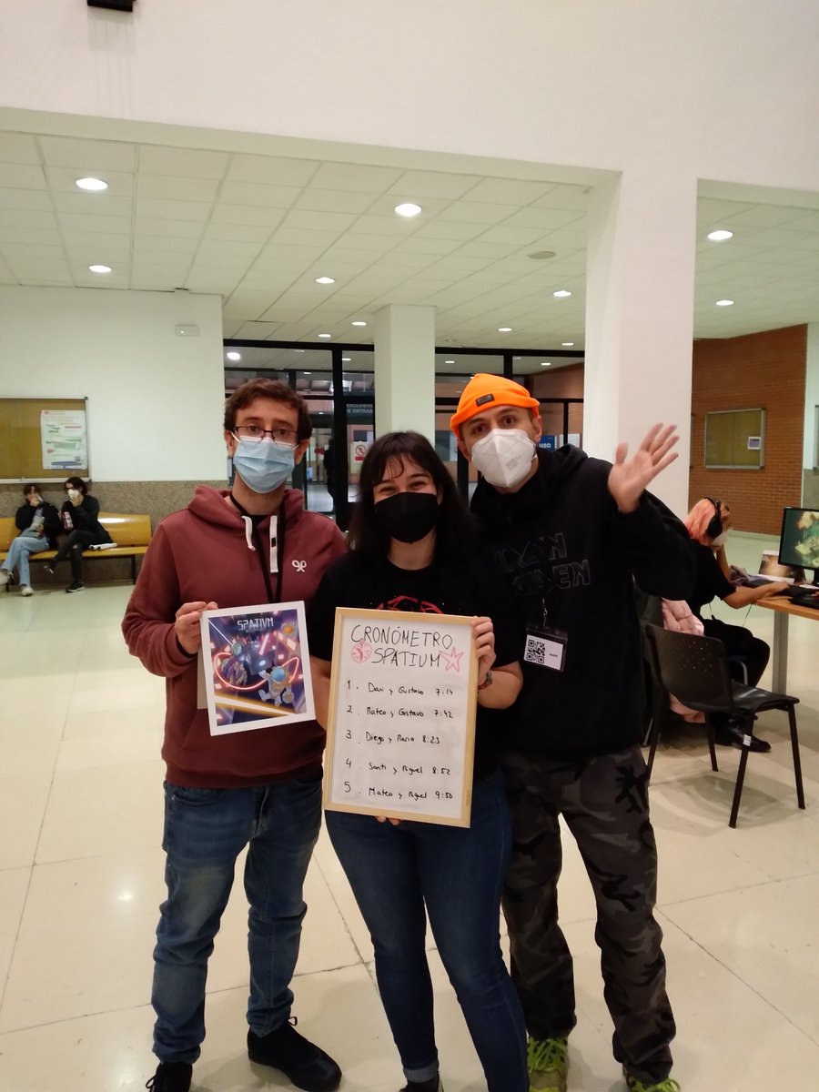 SpatiumGame's tweet photo. En el desarrollo de @SpatiumGame hemos asistido a:

Gamergy @Gamergy - Madrid, 17-19 diciembre 2021
Gamegen @virtual_souls - Madrid, 22-24 febrero 2022
FreakCon @Freakcon_es - Málaga, 5-6 marzo 2022
Presentación Libro Blanco 2021 @dev_es - Madrid, 4 mayo 2022

#LoreSpaceOnion https://t.co/C3SapH8u9z