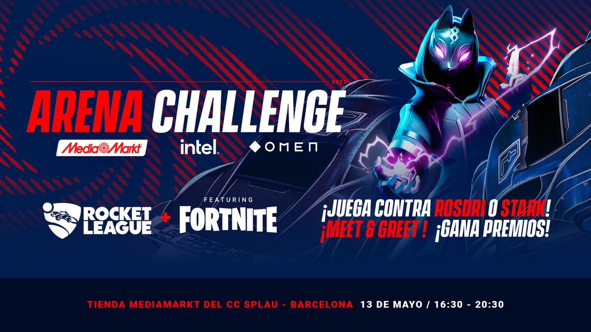 ¡Os esperamos ESTA TARDE en la tienda <a href="/MediaMarktGames/">MediaMarkt Games</a> del CC Splau, no faltéis!

📆13 de mayo
⏰16:30
⭐️ <a href="/Rosdri_Twitch/">Rosdri</a>, <a href="/iGeStarK/">StarK</a>, <a href="/SergioFFerra/">Sergio Ferra Salcedo</a>
📍CC Splau, Barcelona