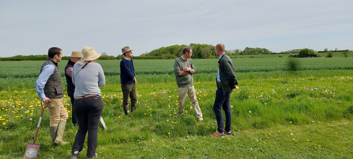 Samen met <a href="/jrdejongodoorn/">Jan Reinier de Jong</a> op bezoek bij BASF FarmNetwerk boerderij in Engeland. Kennis opdoen over #biodiversiteit #plantgezondheid #bodemgezondheid. Volop kansen voor duurzame en financieel gezonde landbouw.