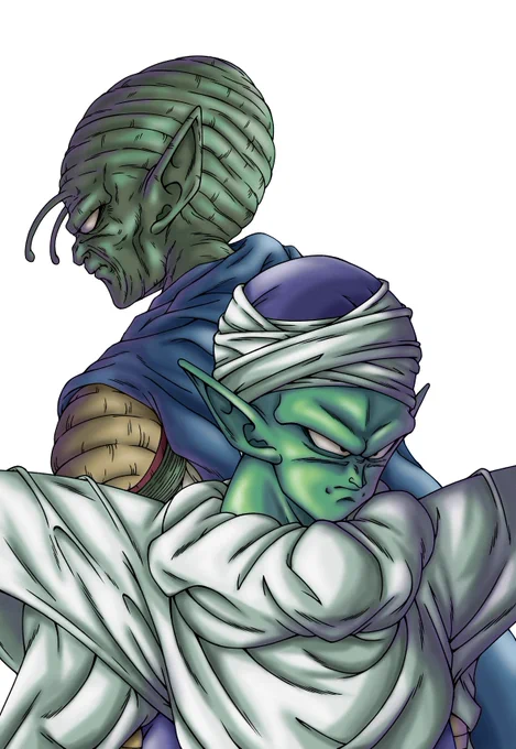 以前描いたピッコロさん
#ドラゴンボール 