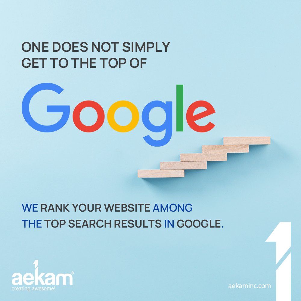 AekamInc's tweet photo. #GoogleSEO has become necessary for getting your business noticed online. You can take many steps to improve your search engine ranking position (SERP) on Google and other search engines.

Schedule Your Free Website Audit Today👉 via DM! https://t.co/6bxNsNoabY