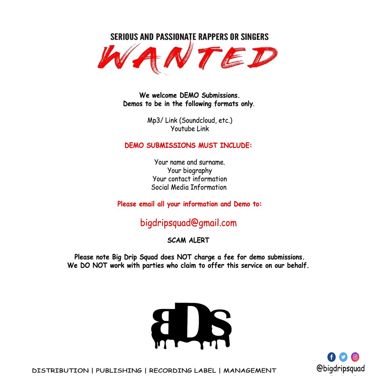 organizedtalent's tweet photo. Good day
Are you an independent rapper, singer and/or a producer who is looking for Record Label Support? 
OWN ALL YOUR MASTERS
CONTROL YOUR SCHEDULE 
Are you who we are looking for? 
HIT us up right now and get access to the tools you need to take your career to the next level. https://t.co/2CLoARNJVo