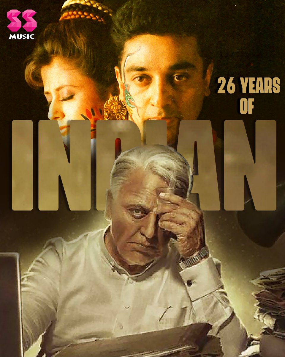 SSMusicTweet's tweet photo. #26yearsofindian🔥
@ikamalhaasan @mkoirala @UrmilaMatondkar
#indian #indian2 #kamal #kamalhaasan #manishakoirala #urmilamatondkar #kasthuri #ikamalhaasan #kamlmovies #indian2 #lokeshkanagaraj #priyabhavanishankar #vikram #indiansongs #ssmusic https://t.co/I6daaiwEAA