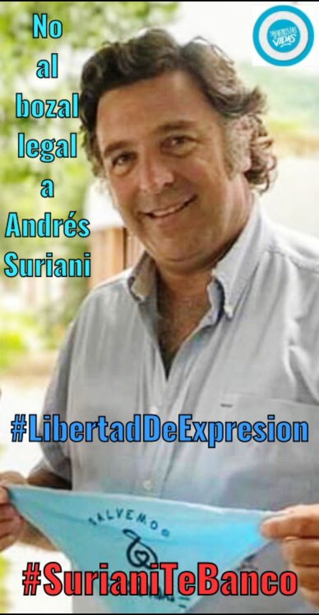 gloriavdelc's tweet photo. hilo//en Salta llevan al extremo la sarasa de género y condenan x violencia de género a @SurianiSalta x decir en 1 chat privado q considera 1 sicario a 1 médicA que cobra x matar fetos vivos. Soy mujer y pienso lo mismo #LibertadDeExpresion #SurianiTeBanco https://t.co/GlBBS1UoNl