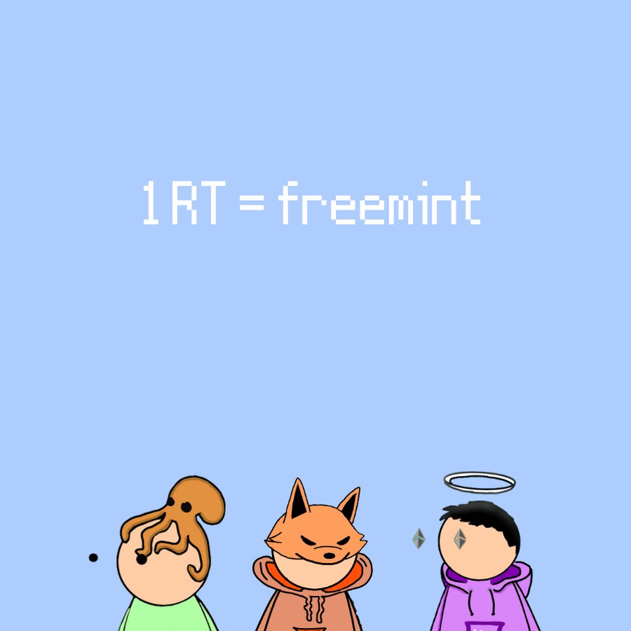 makeitbig12's tweet photo. 🌀 Free Mint || 2222

1 RT =HOOMANLIST

🛎 Turn on post notifications - don’t miss this!
#NFTCommunity #NFTshill #NFTGiveaways #Solana #SolanaGiveaway https://t.co/42huGRWyeO