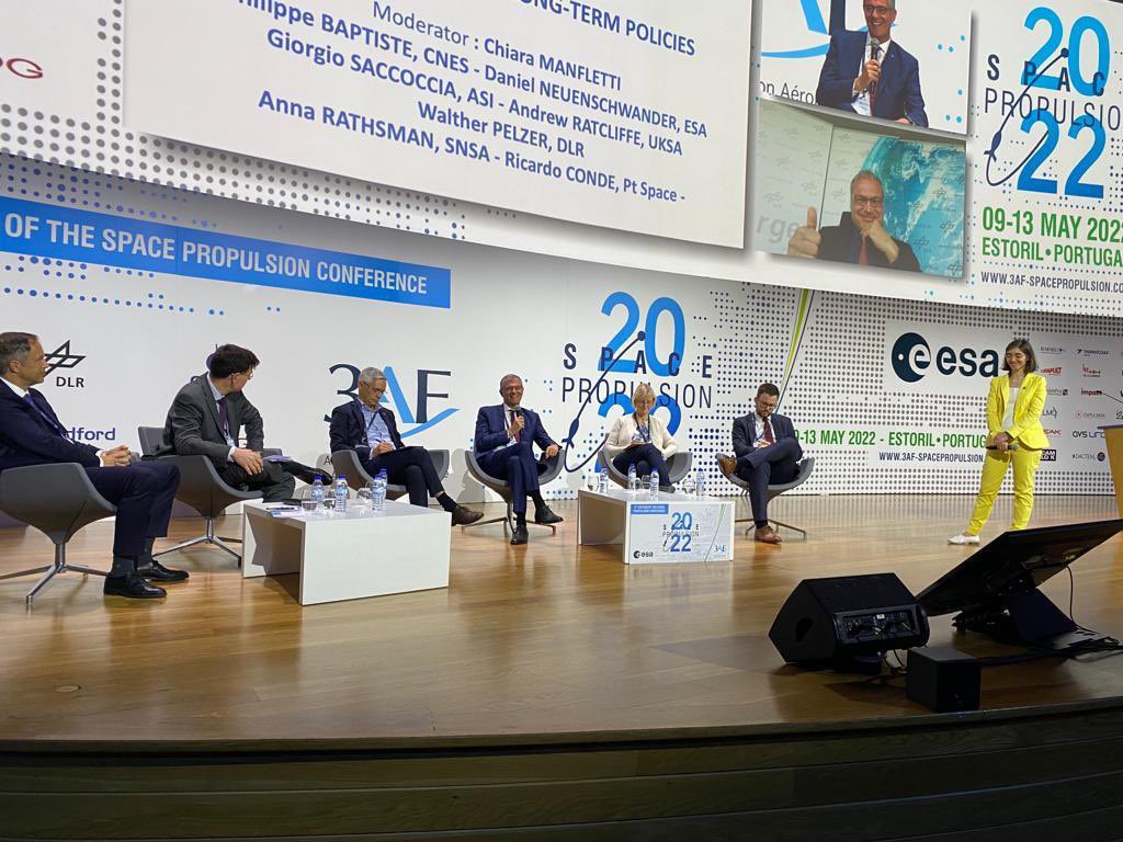 ASI_spazio's tweet photo. Il presidente dell’ASI, Giorgio Saccoccia, partecipa all’ottava edizione della Space Propulsion Conference, dove si è discusso del futuro dei lanciatori europei
#3AF @esa https://t.co/sL1KG2DANp