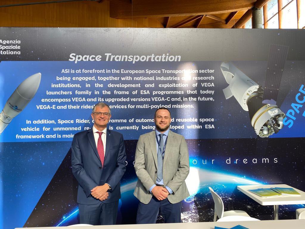 ASI_spazio's tweet photo. Il presidente dell’ASI, Giorgio Saccoccia, partecipa all’ottava edizione della Space Propulsion Conference, dove si è discusso del futuro dei lanciatori europei
#3AF @esa https://t.co/sL1KG2DANp