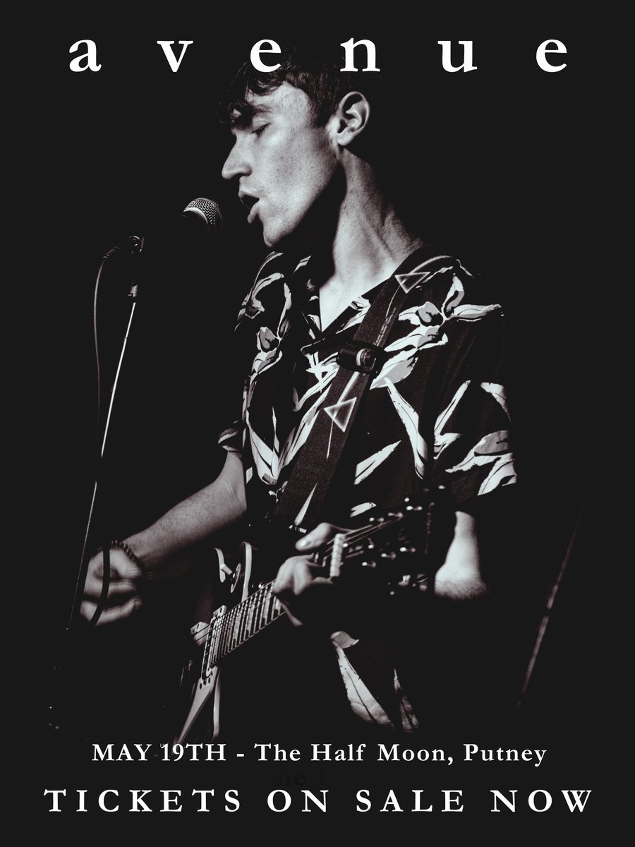 sunsaraband's tweet photo. The Half Moon, Putney. 🌓 
Played by the Rolling Stones and U2, now to be played by Avenue. Don’t miss it. 
Tickets available in our bio or the Half Moon website.🎟 https://t.co/QPDWfnRC8C