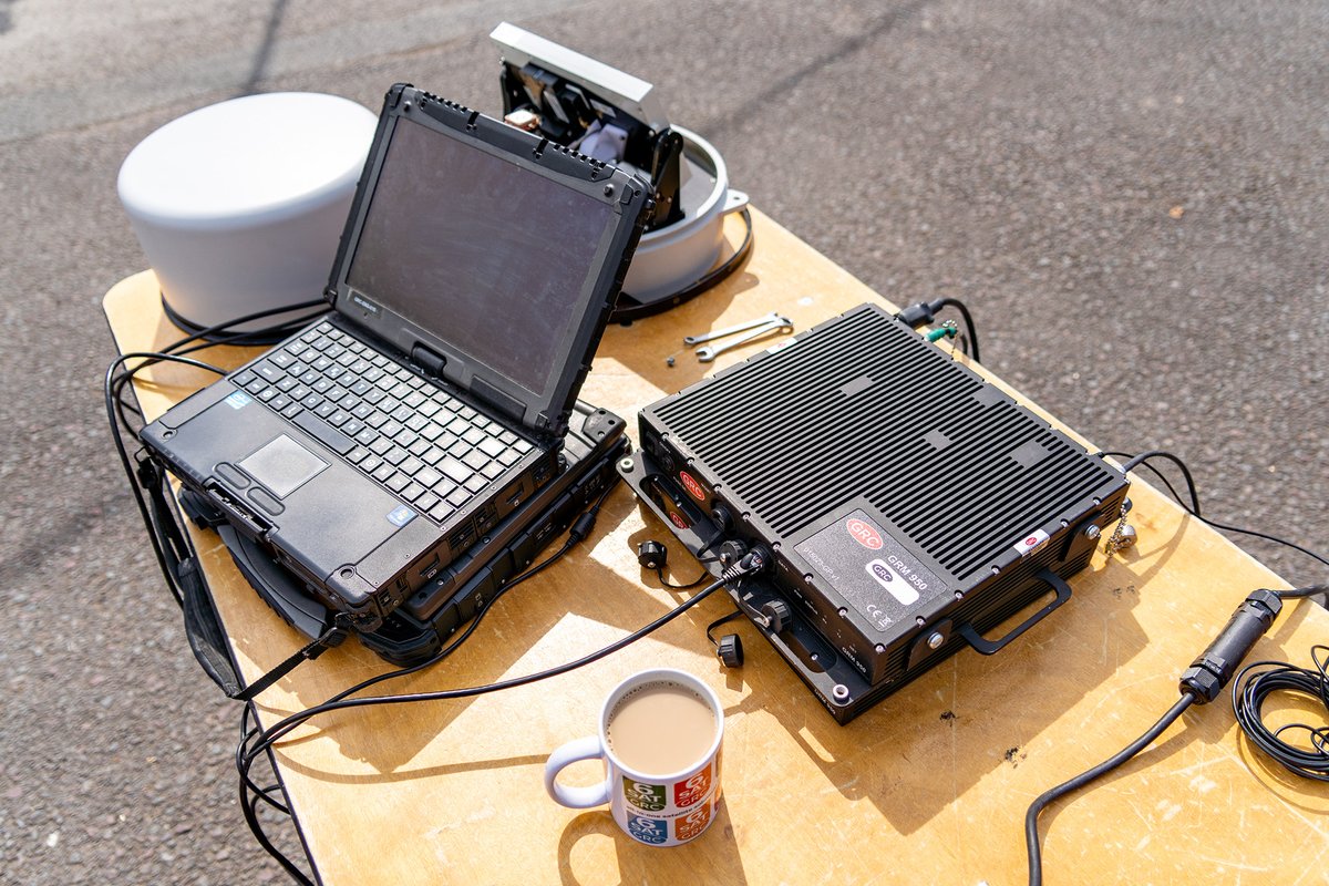 grcltd's tweet photo. Testing and config on a super @Satcubeterminal glorious #GetSAT and great GRM @iDirect Modems π Keeping you connected is our number one priority and we don't just deliver a terminal or airtime we back it up with 24/7 support ensuring you get the most stress-free SATCOM possible https://t.co/nUzY2JVWt5