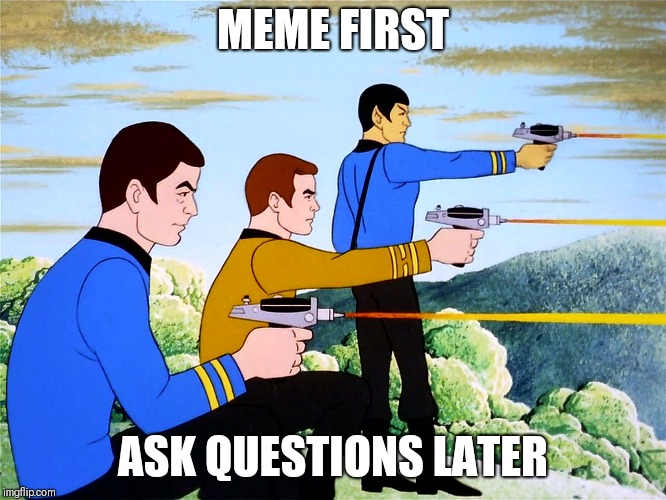 umanz_fr's tweet photo. Meme first ask questions later by #devtea on @devRantApp https://t.co/JFBsHW7OCI