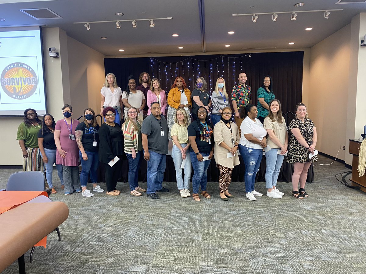 Celebrating our 1st year counselors and new to the district counselors for completing their first year at MNPS!