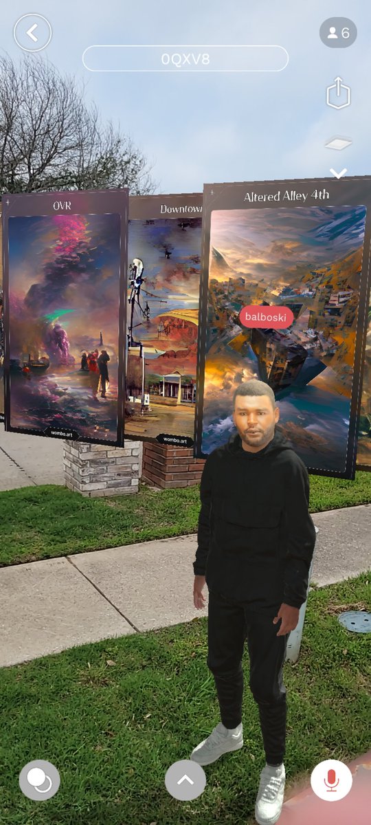 hexidized's tweet photo. Hopped in @alteredalley spot on @OVRtheReality With some people after the @TwitterSpaces today. 

Really great AI Art and great time hanging out

The future is looking pretty good. https://t.co/dKttjhlJFs