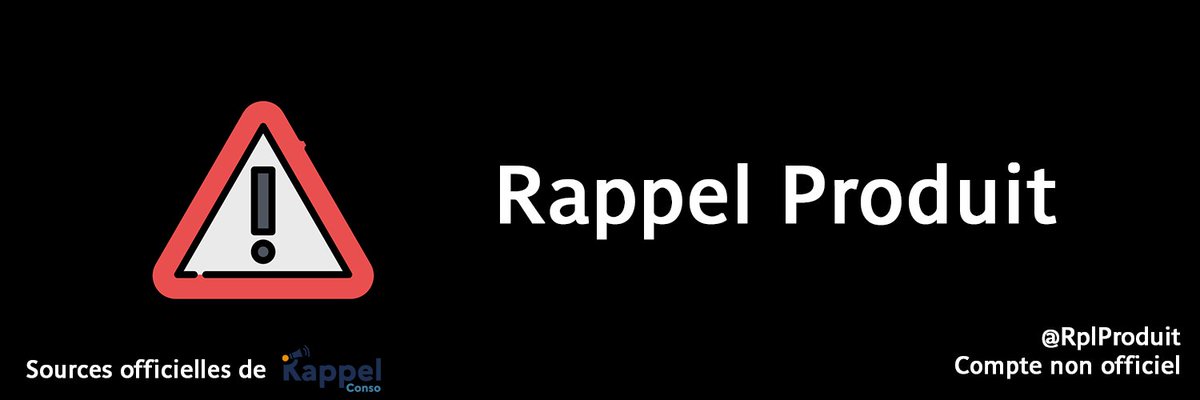 Rappel Produit tweet media