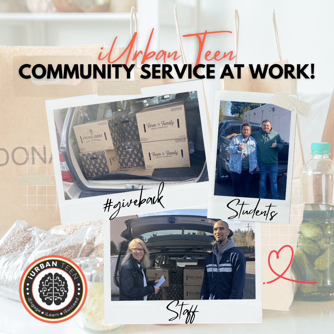iurbanteen's tweet photo. #iUrbanTeen Food for Families outreach at work!
Our #student and #staff #volunteers gaining 
something money can't buy, the satisfaction and 
fulfillment of supporting our community.

#Volunteer
#SupportLocalFoodBanks https://t.co/ZMgDyzVZ1Q