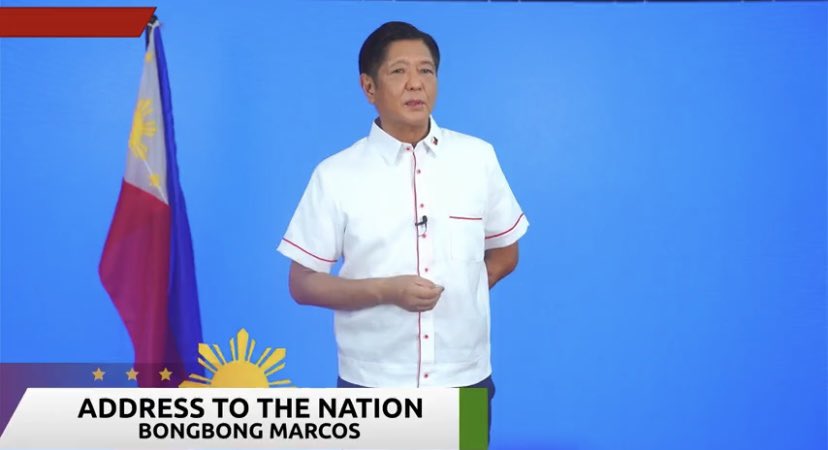 gelotintin's tweet photo. LOOK: Presidential candidate Ferdinand Marcos Jr., who currently leads in the partial and unofficial vote tallies, goes on live on Monday evening to thank his supporters. 

📷: Bongbong Marcos | @INQVolunteers #INQVolunteer #VotePH https://t.co/1vFaTtnlAB