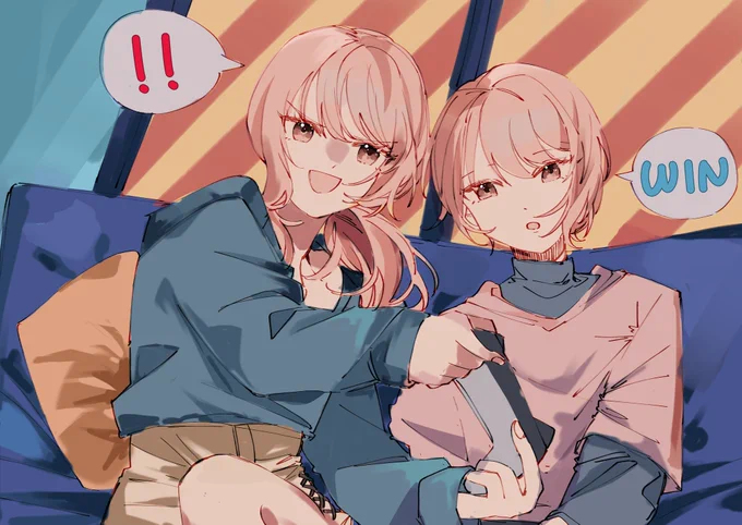 暁山姉とみずき🤔*姉捏造   #prsk_FA 